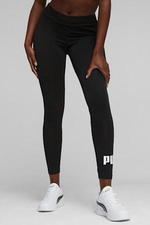 Essentials Logo Leggings Women, Puma Black, extralarge-GBR