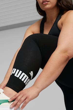 Essentials Logo Leggings Women, Puma Black, extralarge-GBR