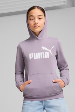 Essentials Logo Hoodie Youth, Pale Plum, extralarge-GBR