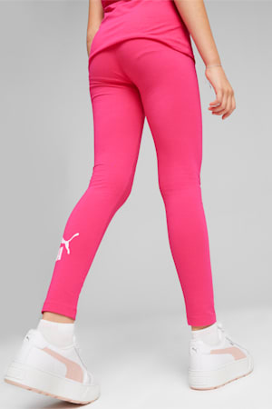 Essentials Logo Leggings Youth, Garnet Rose, extralarge-GBR