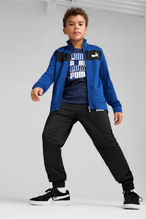 Polyester Tracksuit Youth, Cobalt Glaze, extralarge-GBR