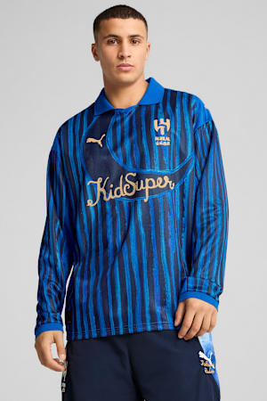 KIDSUPER x AL-HILAL SFC Retro Shirt Men, Blue Intense-Club Navy, extralarge-GBR