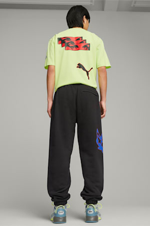 PUMA x PERKS AND MINI Graphic Sweatpants, PUMA Black, extralarge-GBR