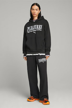 PUMA x PLEASURES Men's Sweatpants, PUMA Black, extralarge-GBR