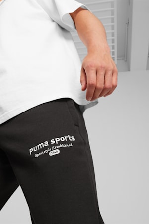 PUMA TEAM Men's Sweatpants, PUMA Black, extralarge-GBR