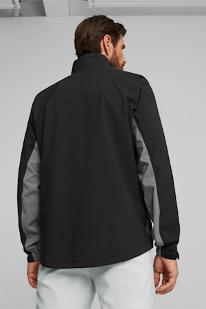 DRYLBL Men's Golf Rain Jacket, PUMA Black-Slate Sky, extralarge-GBR