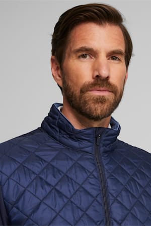 Men's Golf Frost Quilted Jacket, Navy Blazer-Slate Sky, extralarge-GBR