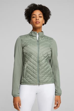 Frost Women's Golf Quilted Jacket, Eucalyptus, extralarge-GBR