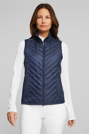 Frost Women's Golf Quilted Vest, Navy Blazer, extralarge-GBR