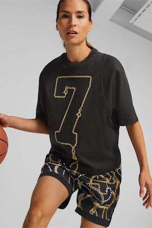 Gold Standard Women's Basketball Tee, PUMA Black, extralarge-GBR