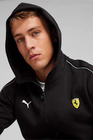 Scuderia Ferrari Men's Motorsport Race Hooded Sweat Jacket, PUMA Black, extralarge-GBR