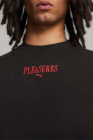 PUMA x PLEASURES Graphic Tee, PUMA Black, extralarge-GBR