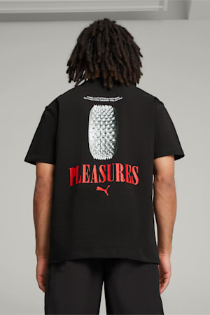 PUMA x PLEASURES Graphic Tee, PUMA Black, extralarge-GBR