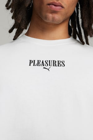 PUMA x PLEASURES Graphic Tee, PUMA White, extralarge-GBR