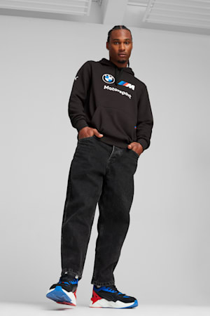 BMW M Motorsport ESS Men's Hoodie, PUMA Black, extralarge-GBR