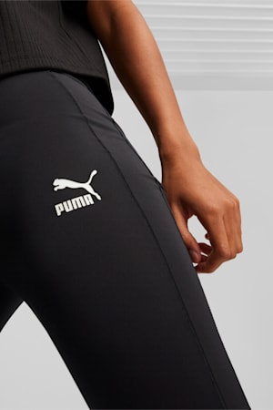 T7 Women's High Waist Tights, PUMA Black, extralarge-GBR