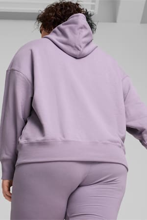 BETTER CLASSICS Relaxed Women's Hoodie, Pale Plum, extralarge-GBR