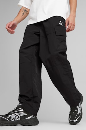 CLASSICS Men's Cargo Pants, PUMA Black, extralarge-GBR