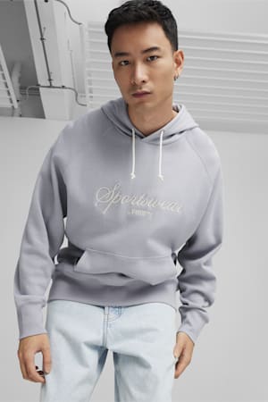 CLASSICS+ Men's Hoodie, Gray Fog, extralarge-GBR