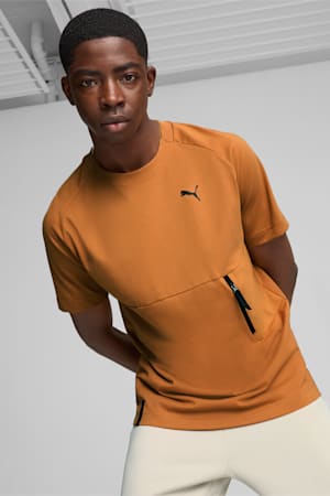 PUMATECH Men's Pocket Tee, Caramel Latte, extralarge-GBR