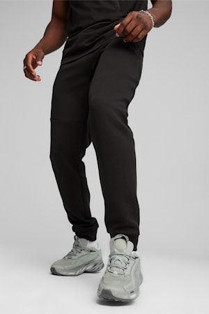PUMATECH Men's Track Pants, PUMA Black, extralarge-GBR