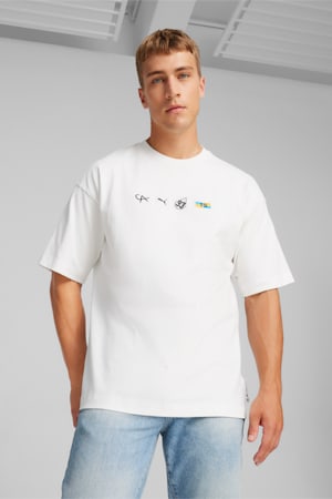 BMW M Motorsport Calder Tee, PUMA White, extralarge-GBR