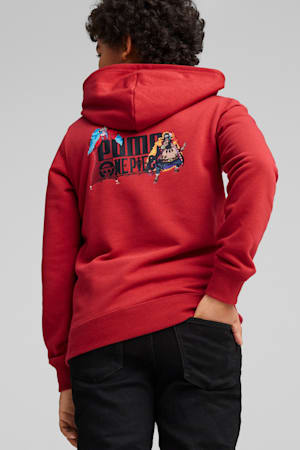PUMA x ONE PIECE Youth Hoodie, Club Red, extralarge-GBR