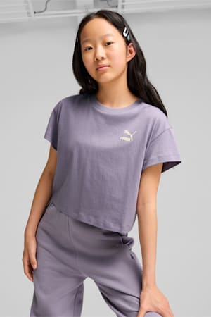 BETTER CLASSICS Girl's Tee, Pale Plum, extralarge-GBR