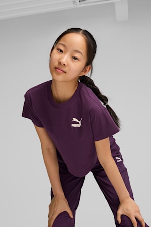 BETTER CLASSICS Girl's Tee, Midnight Plum, extralarge-GBR