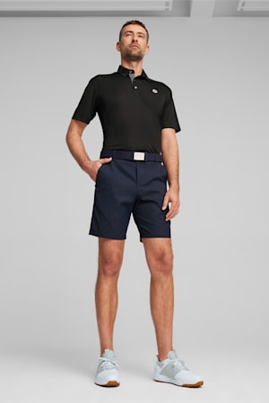 Pure Solid Men's Golf Polo, PUMA Black, extralarge-GBR