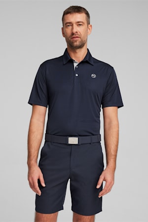 Pure Solid Men's Golf Polo, Deep Navy, extralarge-GBR