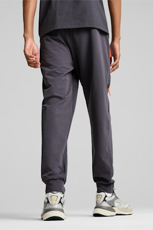 PUMATECH Men's Track Pants, Galactic Gray-Redmazing, extralarge-GBR