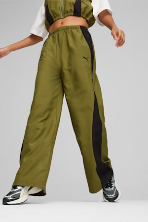 DARE TO Parachute Pants, Olive Green, extralarge-GBR