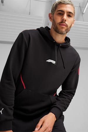 F1® Men's Motorsport Hoodie, PUMA Black, extralarge-GBR