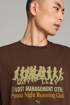 PUMA x LMC Graphic Tee Men, Espresso Brown, extralarge-GBR