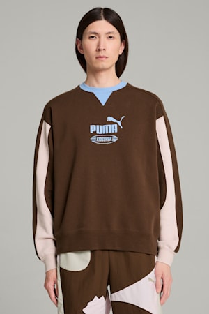 PUMA x KIDSUPER Crew Men, Espresso Brown, extralarge-GBR