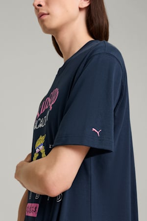 PUMA x KIDSUPER Graphic Tee Men, Club Navy, extralarge-GBR
