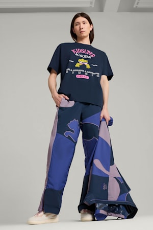 PUMA x KIDSUPER Graphic Tee Men, Club Navy, extralarge-GBR