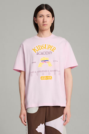PUMA x KIDSUPER Graphic Tee Men, Pearl Pink, extralarge-GBR