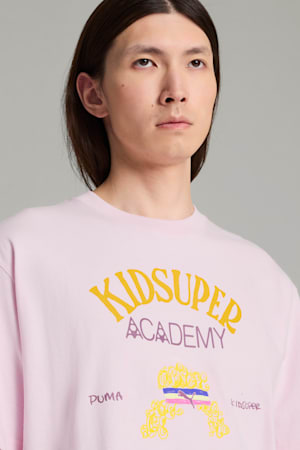 PUMA x KIDSUPER Graphic Tee Men, Pearl Pink, extralarge-GBR