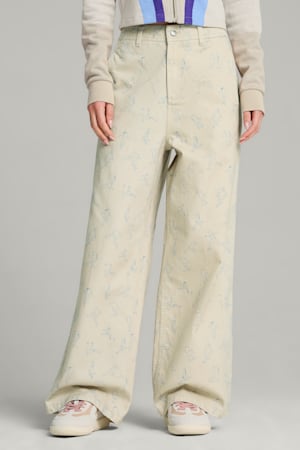 PUMA x KIDSUPER Pants Women, Desert Dust, extralarge-GBR