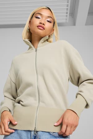 YONA Full-Zip Cardigan Women, Desert Dust, extralarge-GBR