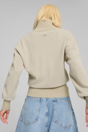 YONA Full-Zip Cardigan Women, Desert Dust, extralarge-GBR