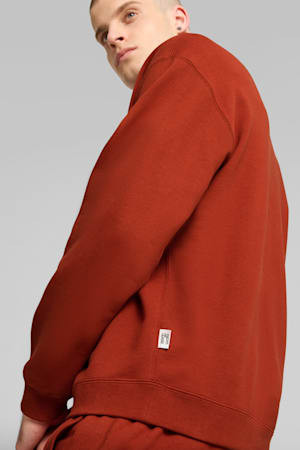 MMQ Quarter-Zip Crew, Mars Red, extralarge-GBR