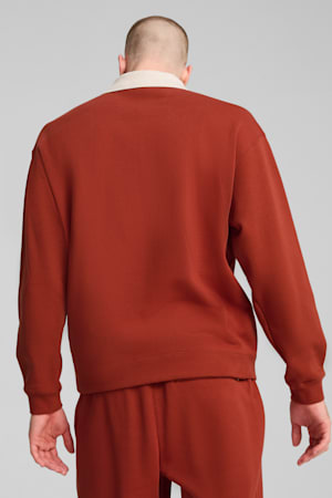 MMQ Quarter-Zip Crew, Mars Red, extralarge-GBR