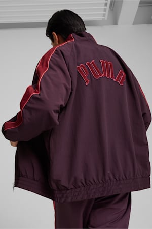 PLAY LOUD T7 Track Jacket Unisex, Midnight Plum, extralarge-GBR