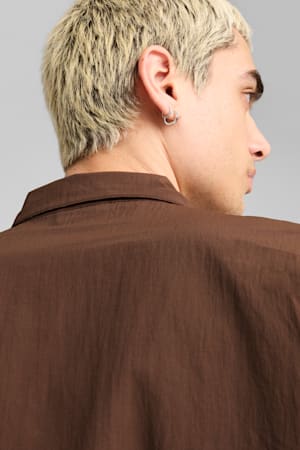 CLASSICS Woven Relaxed Crew Men, Espresso Brown, extralarge-GBR