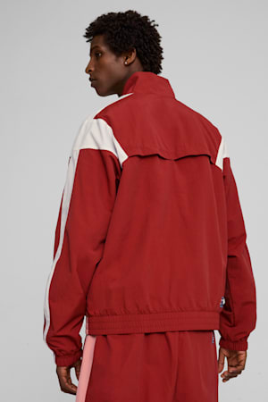 CLUB DE COURSE Track Jacket Unisex, Deeva Peach-Mars Red, extralarge-GBR