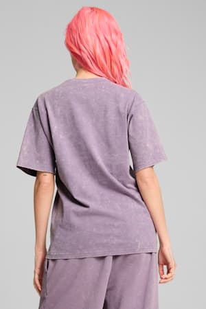 DARE TO Relaxed Washed Tee Women, Pale Plum, extralarge-GBR