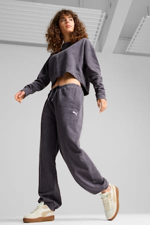 DARE TO Relaxed Washed Pants Women, Galactic Gray, extralarge-GBR